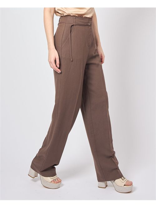 Pantalon femme Patrizia Pepe avec ceinture PATRIZIA PEPE | 2P1659-A052B825